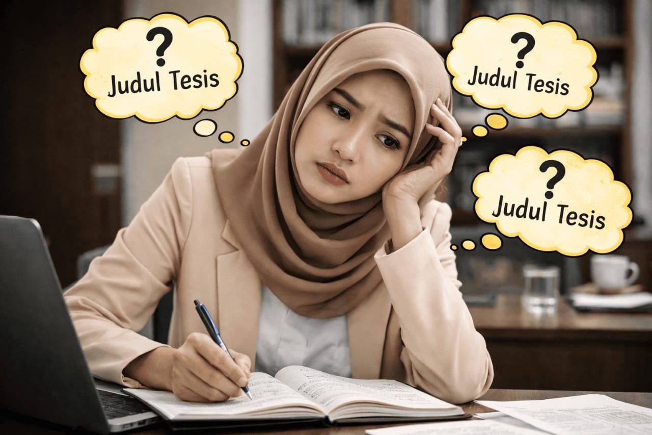 Mahasiswa menentukan topik tesis