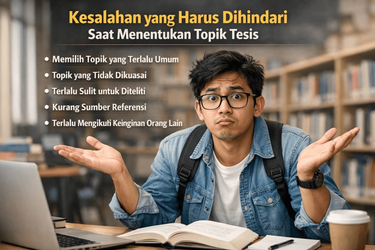 Kesalahan memilih topik tesis