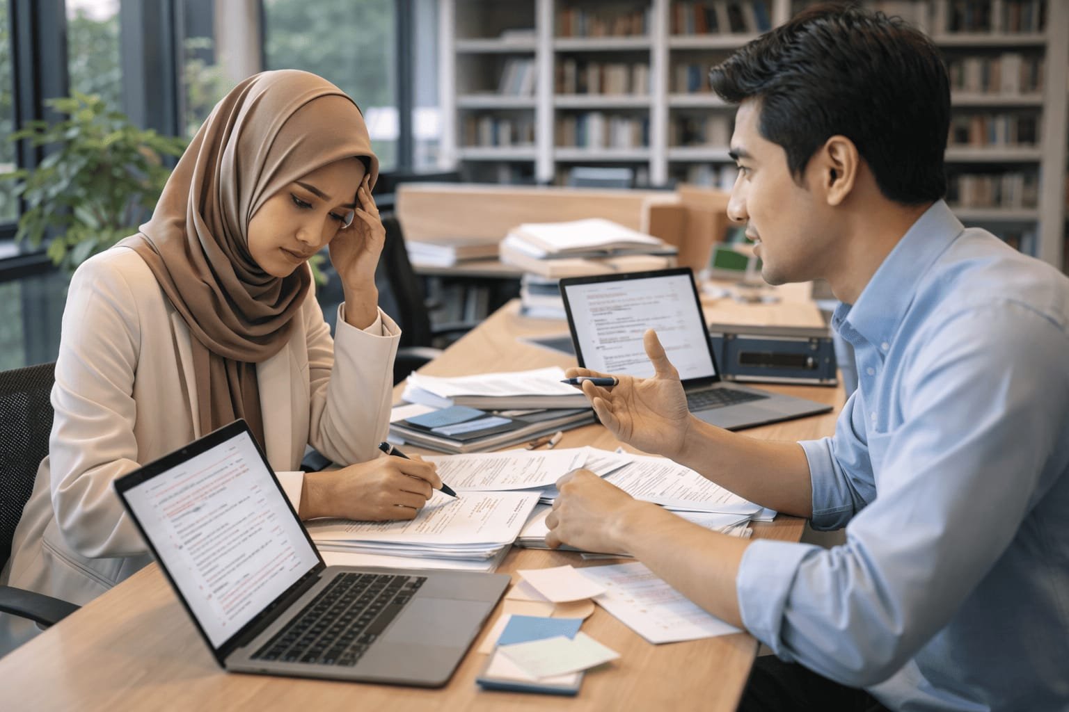 Bimbingan tesis mahasiswa pascasarjana