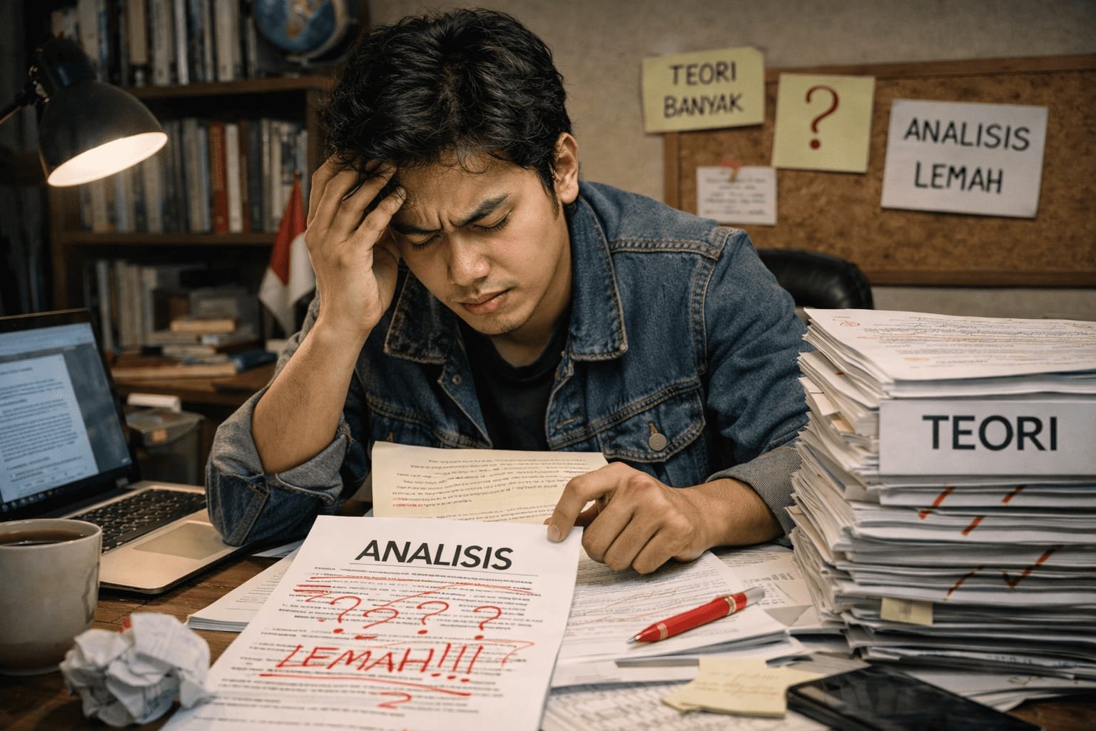 analisis skripsi lemah pada mahasiswa