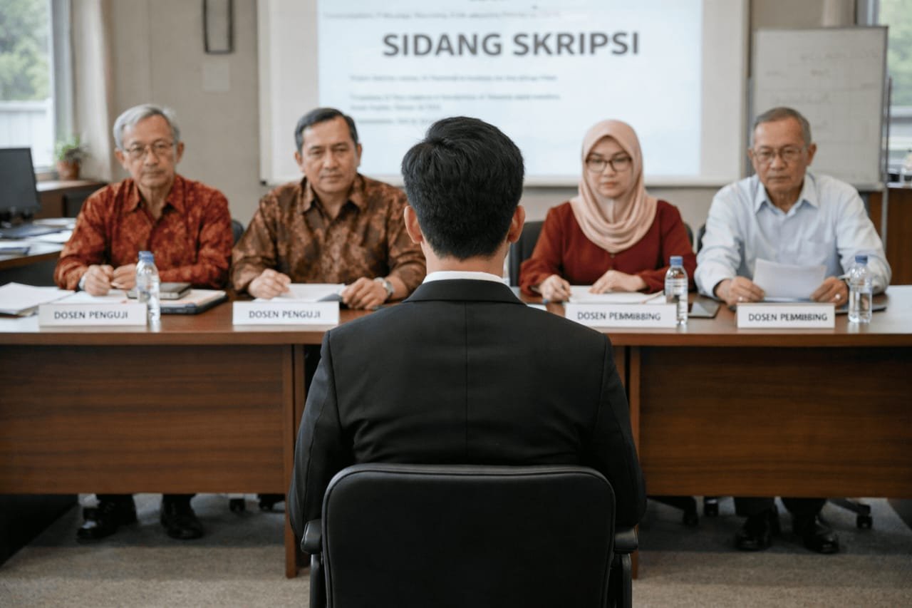 Persiapan sidang skripsi mahasiswa