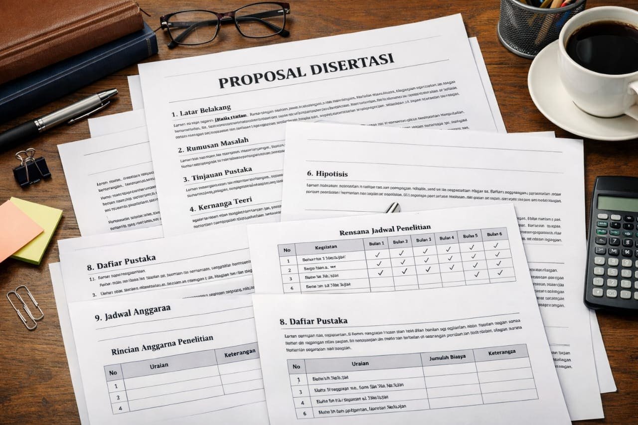 Diskusi proposal disertasi dengan promotor