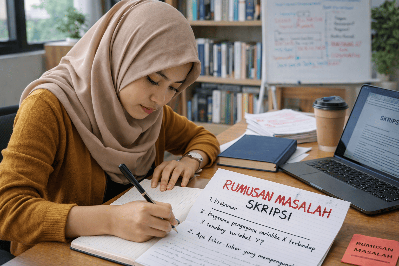 Contoh rumusan masalah skripsi metode kualitatif