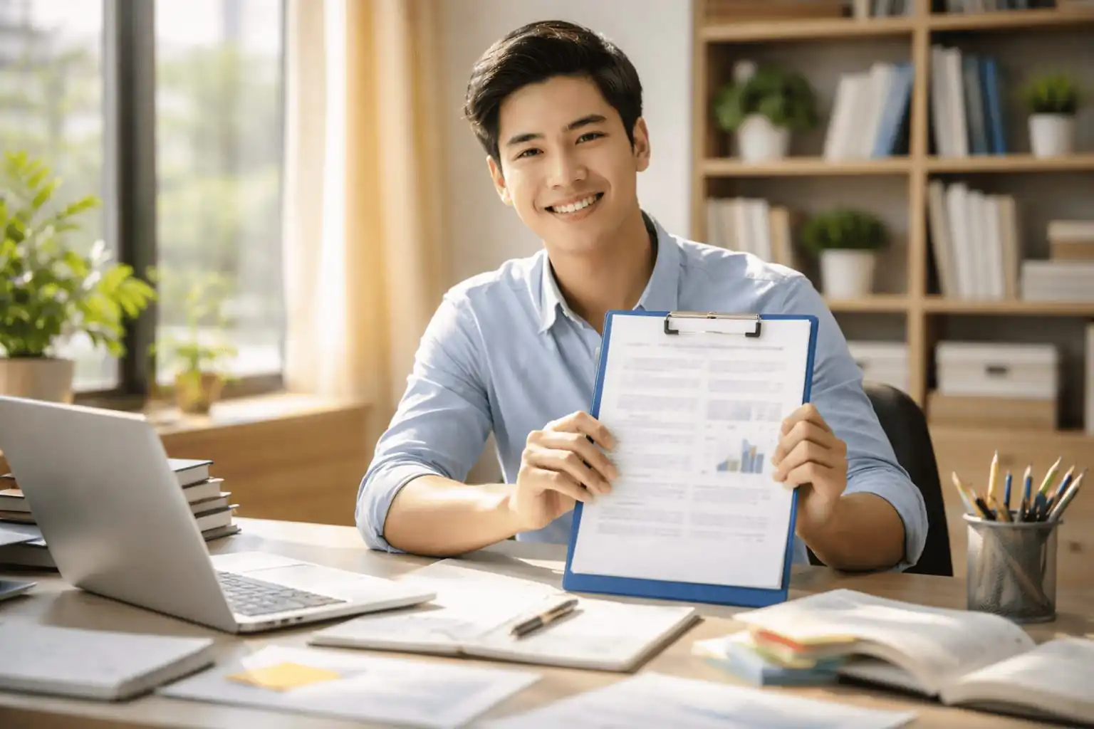 Mahasiswa menyusun proposal tesis