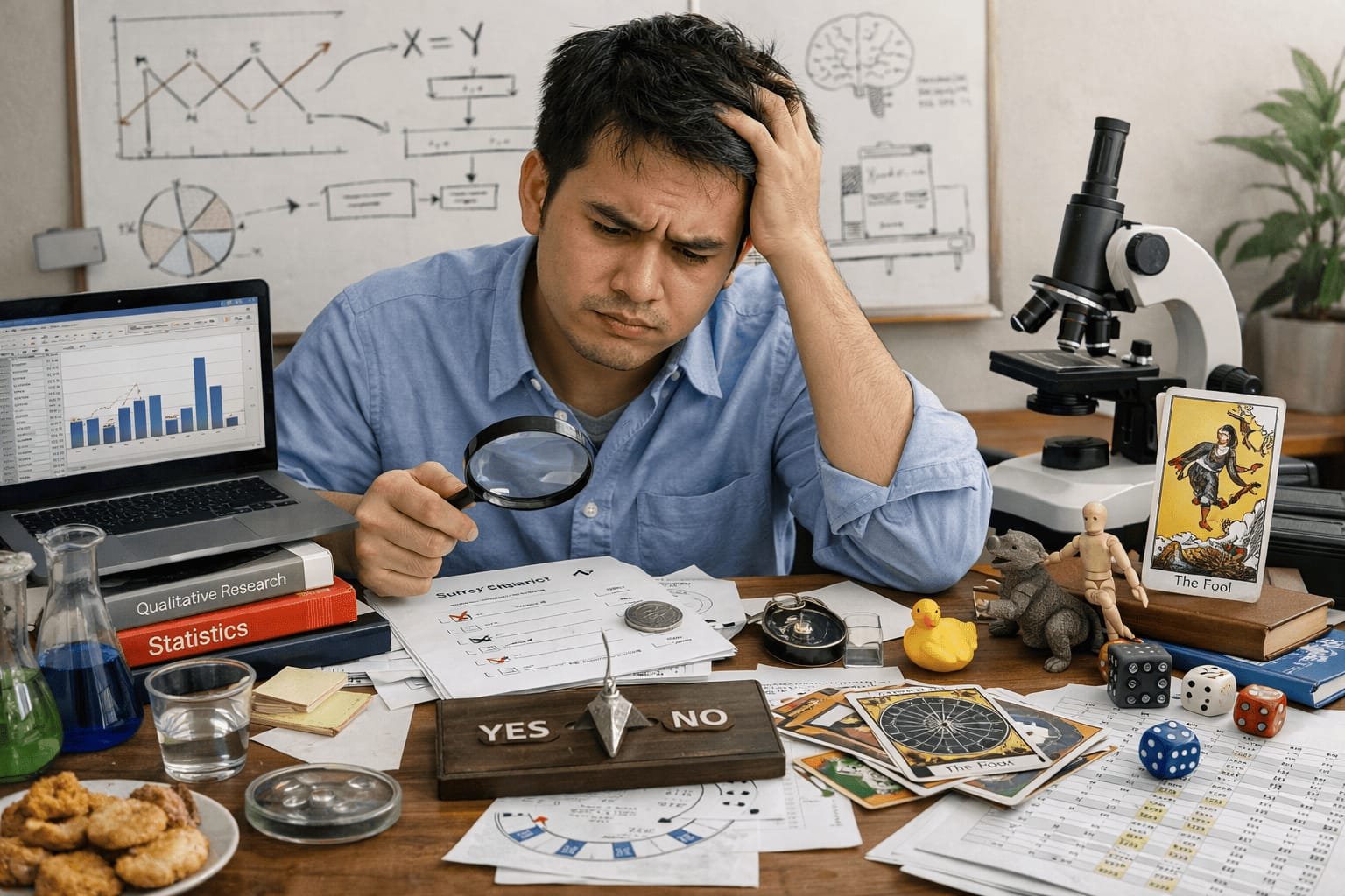 Mahasiswa mengalami revisi tesis berulang dari pembimbing