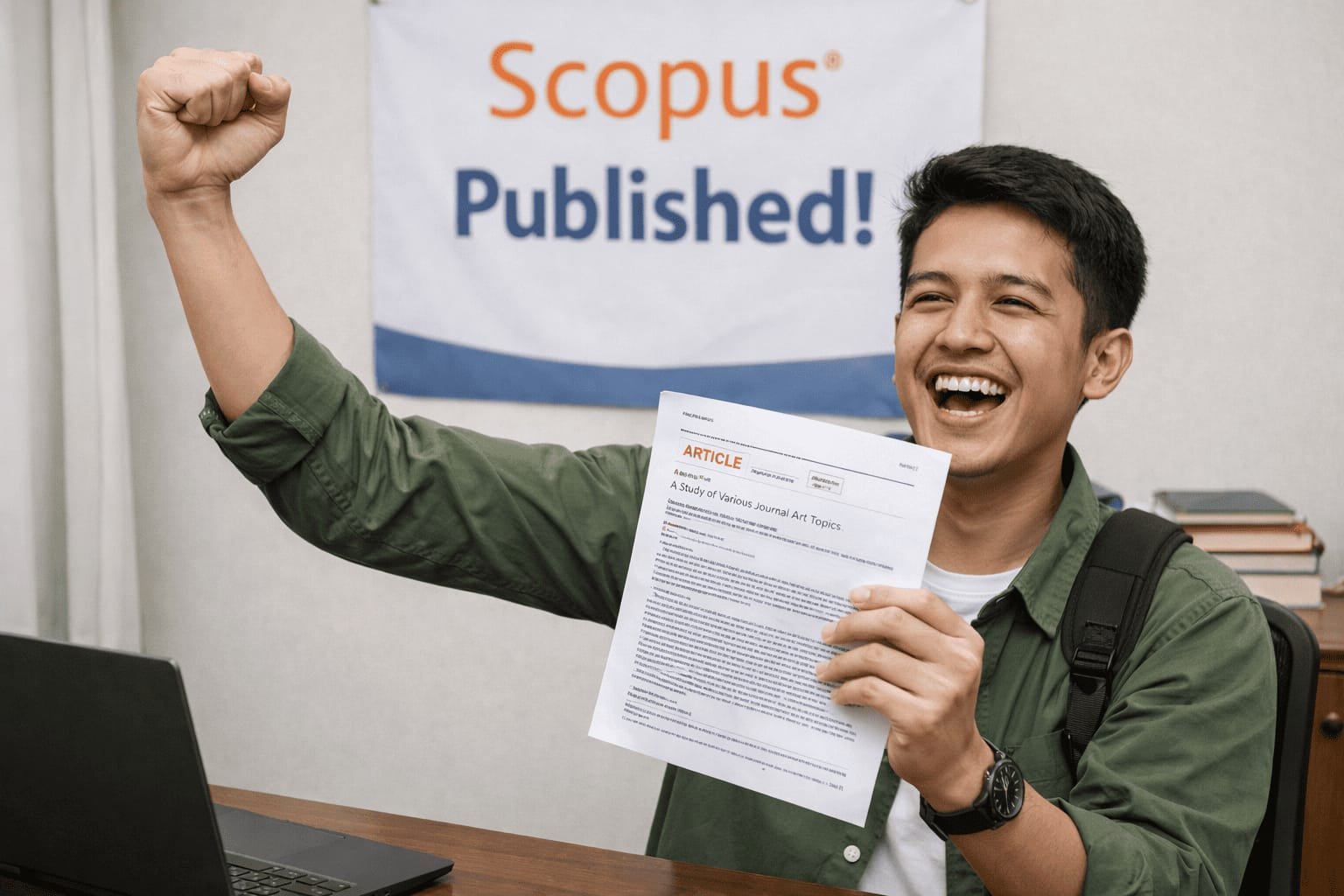 Artikel jurnal accepted setelah proses bimbingan publish jurnal